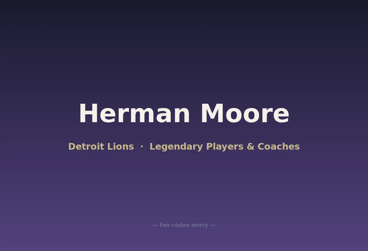 Herman Moore
