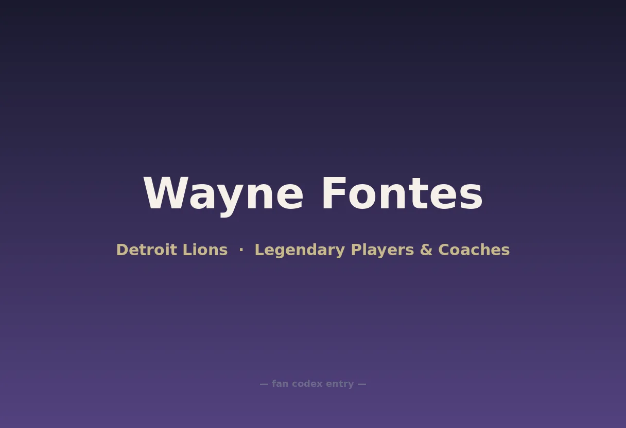 Wayne Fontes