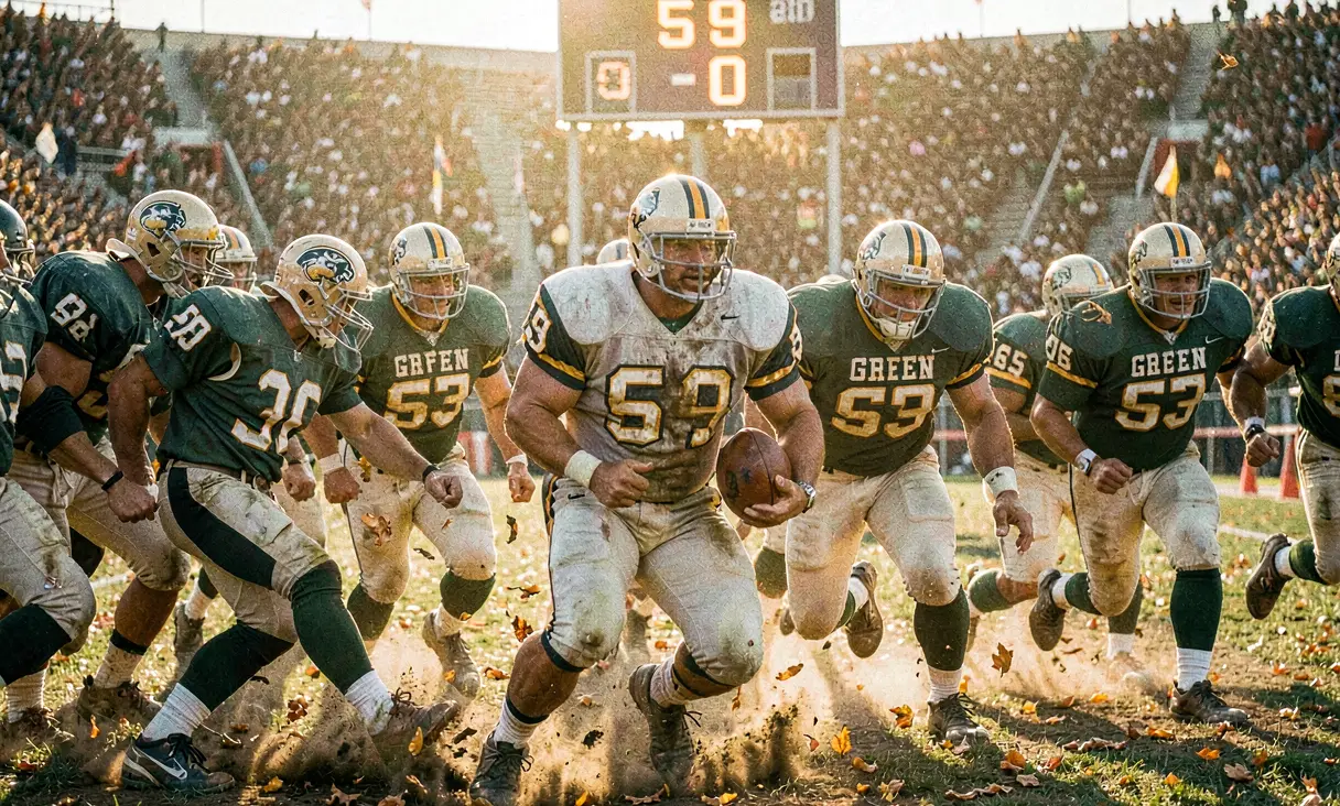 1955 Lions vs Green Bay Packers