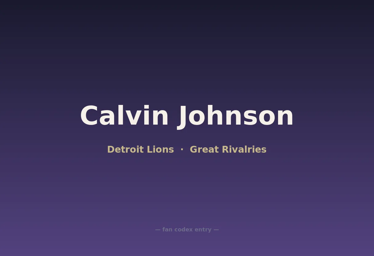Calvin Johnson