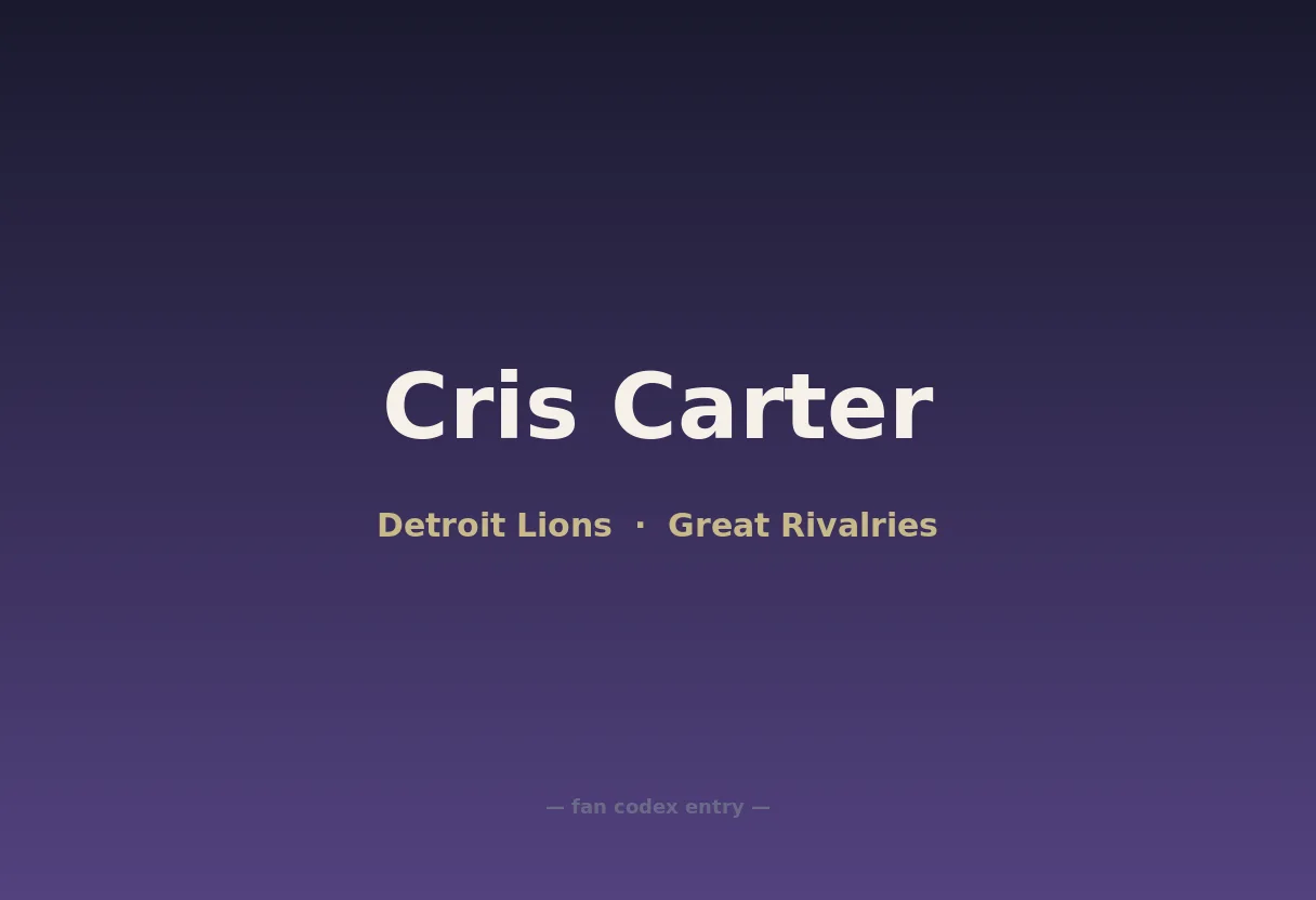 Cris Carter