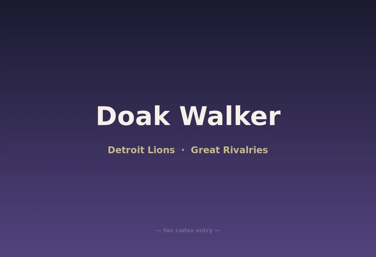 Doak Walker